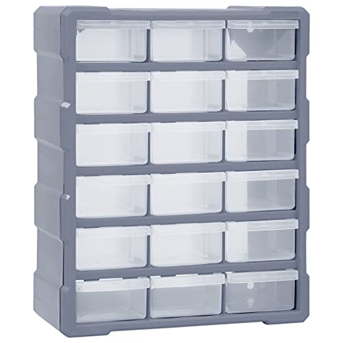 Myheimly Multi-Schubladen-Organizer 18 Schubladen 38x16x47 cm Myheimly Multi-Schubladen-Organizer 18 Schubladen 38x16x47 cm von Myheimly