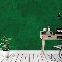 Aquarell Abstrakte Grüne Abnehmbare Tapete, Wandkunst, Peel-And-stick-Tapete, Raumdekoration, Akzentwand, Mw1842 von Mywallimages