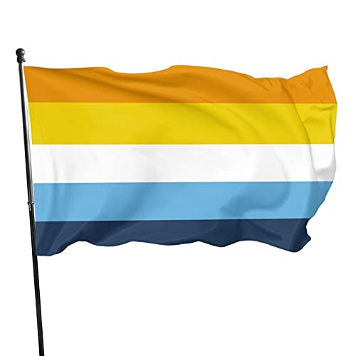 Aroace Pride Lgbta Flagge, 90 x 150 cm, für den Außenbereich, Garten, Dekoration, Zuhause, Banner, UV-beständig, lichtbeständig, Einheitsgröße von N\A