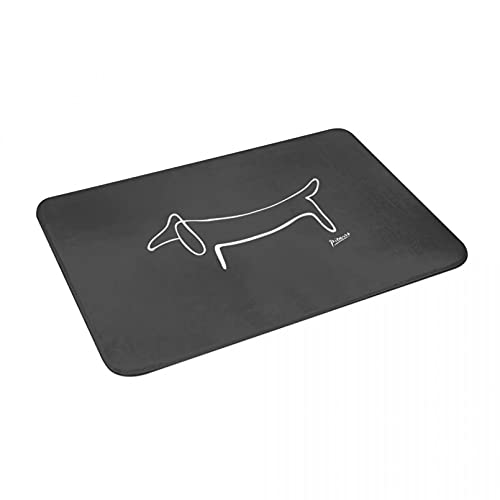 N/Ａ 3D Drucken Fußmatte Pablo Picasso Wild Wiener Hund Dackel Fußmatte Teppichmatte Teppich Polyester rutschfest Bodendekor Bad Badezimmer Küche-20x32 inch von N/Ａ