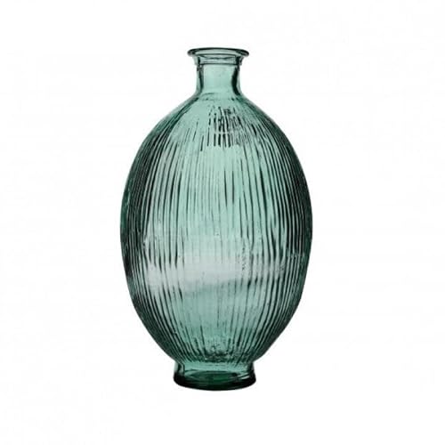 NATURAL LIVING VASE Misha 12L AUS RECYCELTEM Glas Durchmesser 26CM X H44CM von Urban Living