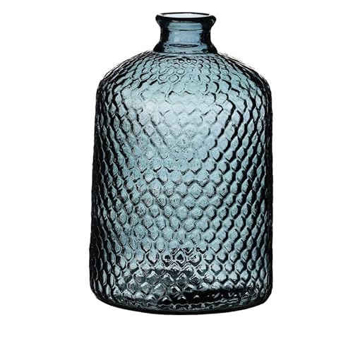 NATURAL LIVING VASE Serena 5L Quartz AUS RECYCELTEM Glas D18,5CM X H31CM von Urban Living