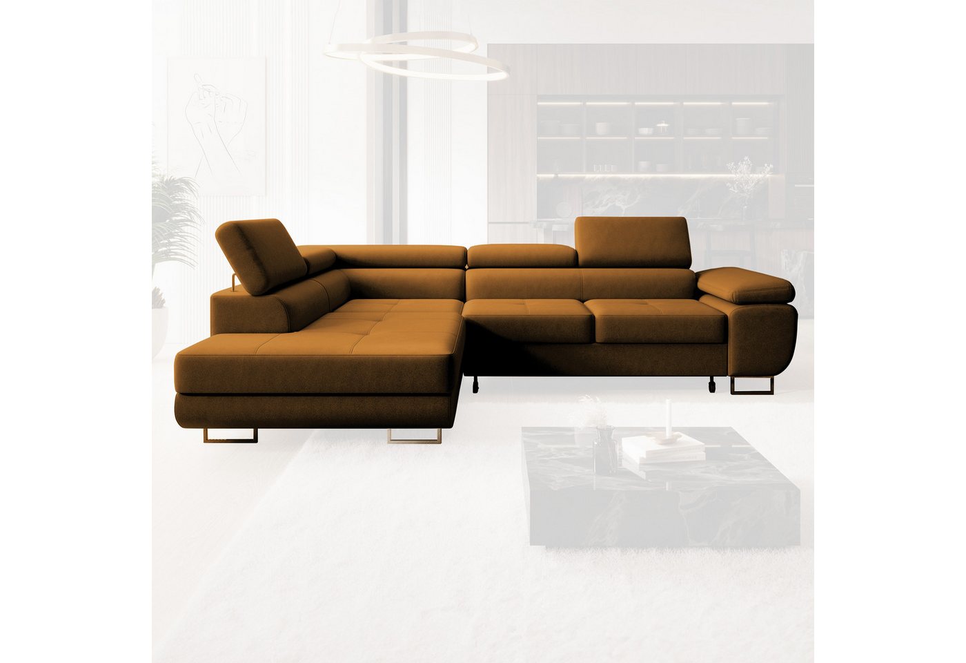 NEXT COLLECTION Ecksofa Wild, mit Schlaffunktion, mit Bettkasten, Easy Clean Stoff von NEXT COLLECTION