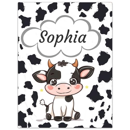 Personalisierte Babydecke mit Namen oder Wunschtext Kuscheldecke Flauschige Personalisierte Baby Geschenke Geburt Kinderdecke Namensdecke Tier Elefant Panda Besticktes Geschenk für Mädchen und Junge Personalisierte Babydecke mit Namen oder Wunschtext Kuscheldecke Flauschige Personalisierte Baby Geschenke Geburt Kinderdecke Namensdecke Tier Elefant Panda Besticktes Geschenk für Mädchen und Junge von NIBESSER