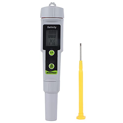 Nikou Salinity Meter Tester Detector Pen-Type Test Pen Testing Tool Digital PenType for Seawater Salt Water Swimming Pool von Nikou