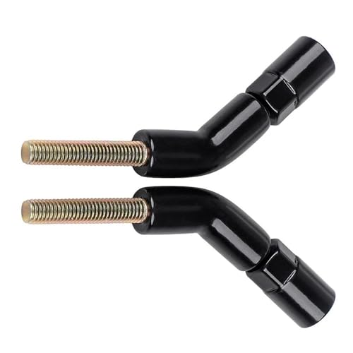 NINOMA Toter-Winkel-Spiegel 2Pcs Motorrad Rückspiegel Vorbau Extender Erweiterung Riser Adapter Für Harley Sportster X883 1200 Eisen 883 von NINOMA