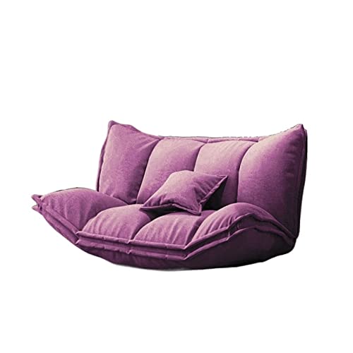 NNBDEY Sitzsack, modernes Bodensofa, Couch-Rückenlehne, 5-Fach verstellbar, faltbar, Freizeit-Schlafsofa für Gaming-Bodenstuhl von NNBDEY