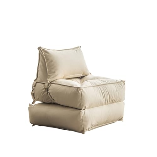 NNBDEY Sitzsack-Sofa-Stuhl, Einzel-Klapp-Liegestuhl, Klapp-Rückensessel, Couch, Tatami-Balkon (D, wie abgebildet) von NNBDEY