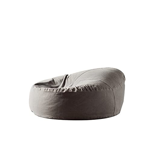 NNBDEY Sitzsack-Sofa aus fusselfreier Baumwolle, Abnehmbarer und waschbarer Sitzsack, einfaches, bequemes Einzelsofa von NNBDEY