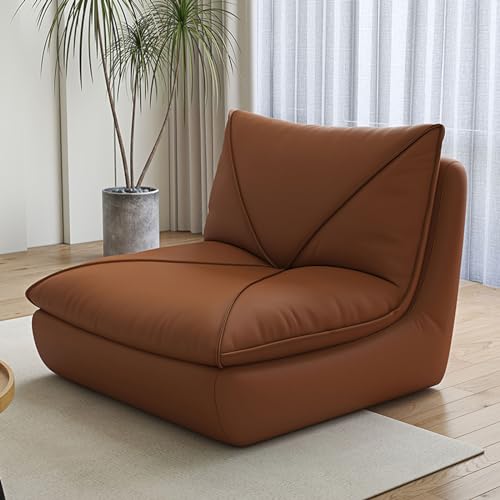 NNBDEY Sitzsack-Stuhl, bequemer Sitzsack-Stuhl für Erwachsene und Kinder, ultraweiches Sofa für den Innenbereich mit Memory-Schwamm-Füllung, moderner Sitzsack für Wohnzimmer, Schlafzimmer von NNBDEY