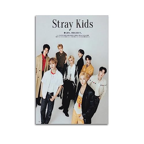 Skz Poster Kopo Stray Kids Poster, Wandkunstdruck, Retro-Ästhetik, Raumdekoration, 40 x 60 cm, ungerahmt von NOHF