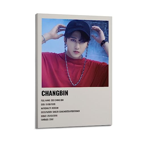 Stray Kids Members Changbin Poster Changbin Poster Korean Pop Boy Band Poster von NOHF