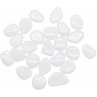 25x Lichtabsorbierende Steine zur Dekoration - Weiß von NORTHIX