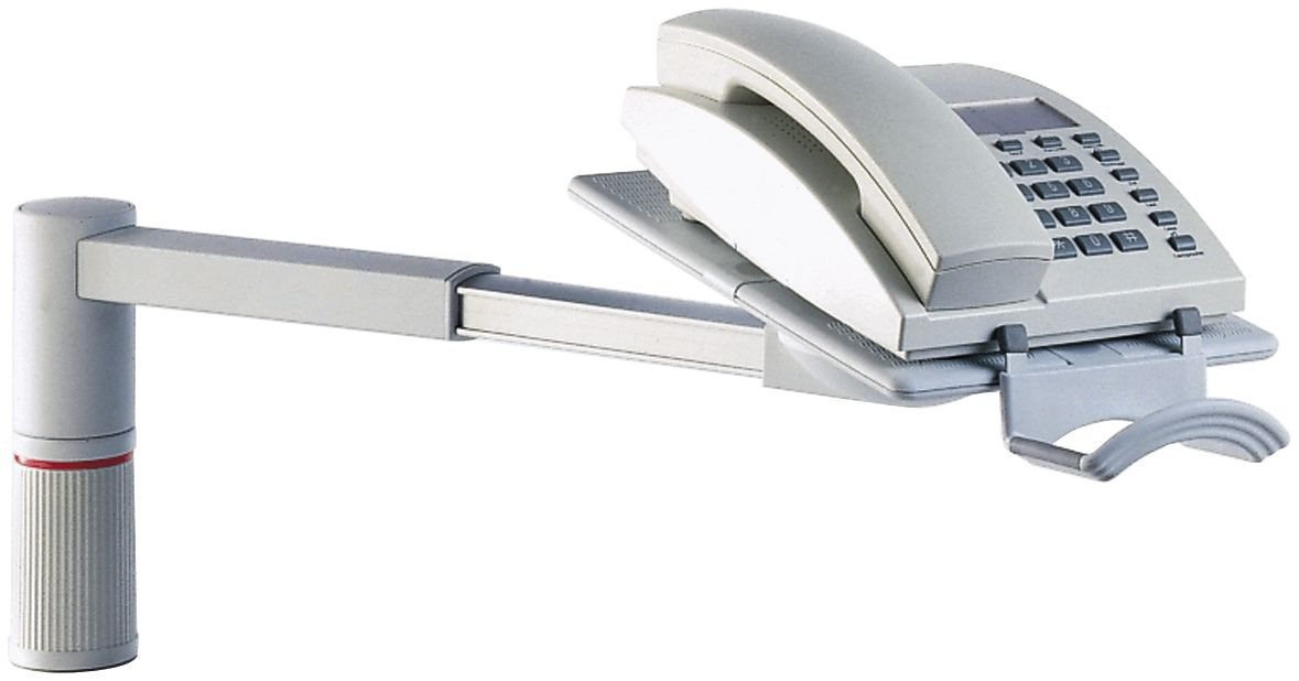 NOVUS Telefon-Schwenkarm ScopeMaster - Telefonschwenker, lichtgrau, 2 kg Schwenkarm NOVUS Telefon-Schwenkarm ScopeMaster - Telefonschwenker, lichtgrau, 2 kg Schwenkarm von NOVUS
