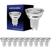 Markenlos - Mehrfachpackung 10x Noxion LED-Spot GU10 PAR16 2.4W 230lm 36D - 827 Extra Warmweiß Ersatz für 35W von MARKENLOS