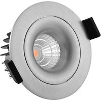 Markenlos - Noxion LED-Spot Leda schwenkbar Aluminium 6W 400lm 36D - 927 Extra Warmweiß Ausschnitt 83mm - IP44 - Höchste von MARKENLOS