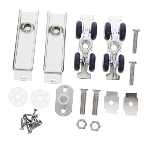 NUOBESTY 2 Sätze Schranktüraufhänger Rollenräder Für Kleiderschrank-schiebetüren Rollen Für Glasschiebetüren Türschienenkranrad Schiebetürrad Schiebetür-unterrad Türrolle Zinklegierung NUOBESTY 2 Sätze Schranktüraufhänger Rollenräder Für Kleiderschrank-schiebetüren Rollen Für Glasschiebetüren Türschienenkranrad Schiebetürrad Schiebetür-unterrad Türrolle Zinklegierung von NUOBESTY