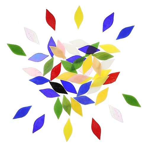NUOBESTY 42 Stück Bunte Glasfliesen Teiliges für Diy Handwerk Handgemachte Mosaiksteine für Kerzenhalter Vasen Bilderrahmen und Gartenprojekte und Langlebig NUOBESTY 42 Stück Bunte Glasfliesen Teiliges für Diy Handwerk Handgemachte Mosaiksteine für Kerzenhalter Vasen Bilderrahmen und Gartenprojekte und Langlebig von NUOBESTY