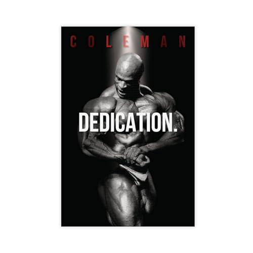 NWGACS Ronnie Coleman Leinwand-Poster, Wandkunst, Dekordruck, Bild Gemälde für Wohnzimmer, Schlafzimmer, Dekoration, ungerahmt, 30 x 45 cm von NWGACS