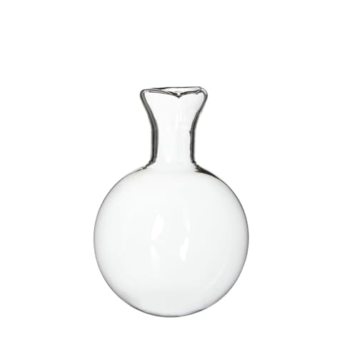 NaDeco Kugelvase aus Glas, Durchmesser von 40-80mm, Größe wählbar | Glas-Kugel-Vasen | Dekovasen zum Hängen | Hydroponik-Vasen | Hängevase | Blumenvase | Tischvase | Glaskugel-Vase, Größe:Ø 50 mm von NaDeco