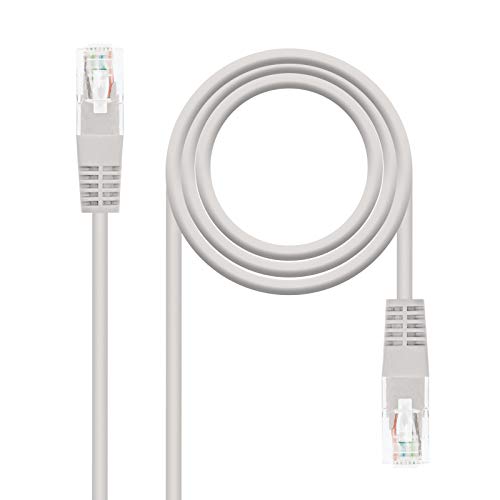 Nanocable 10.20.0130 - Ethernet Netzwerkkabel RJ45, Cat5e UTP AWG24, Grau, 30.0 mts von NANOCABLE