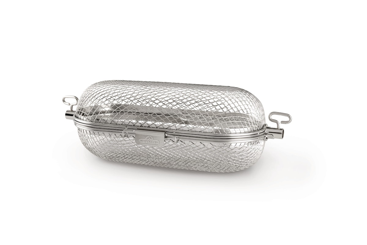 NAPOLEON Edelstahl-Grillkorb für Drehspieß (64000) von Napoleon Gourmet Grill