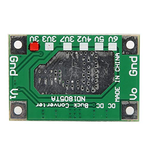 2 Stück ND1805TA DC Step Down Transformator-Modul, 5–18 V auf 3 V/3,3 V/3,7 V/4,2 V/5 V/6 V Buck Converter Board Step Down Regler Modul (5–18 V bis 3 V) von Naroote