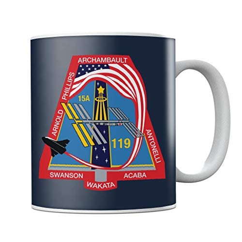Nasa STS 119 Space Shuttle Discovery Mission Patch Mug von Nasa