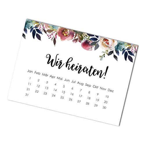 50 Save the date Karten Hochzeit Einladung Hochzeit Einladungskarten (BOHO Hochzeit) von Nastami