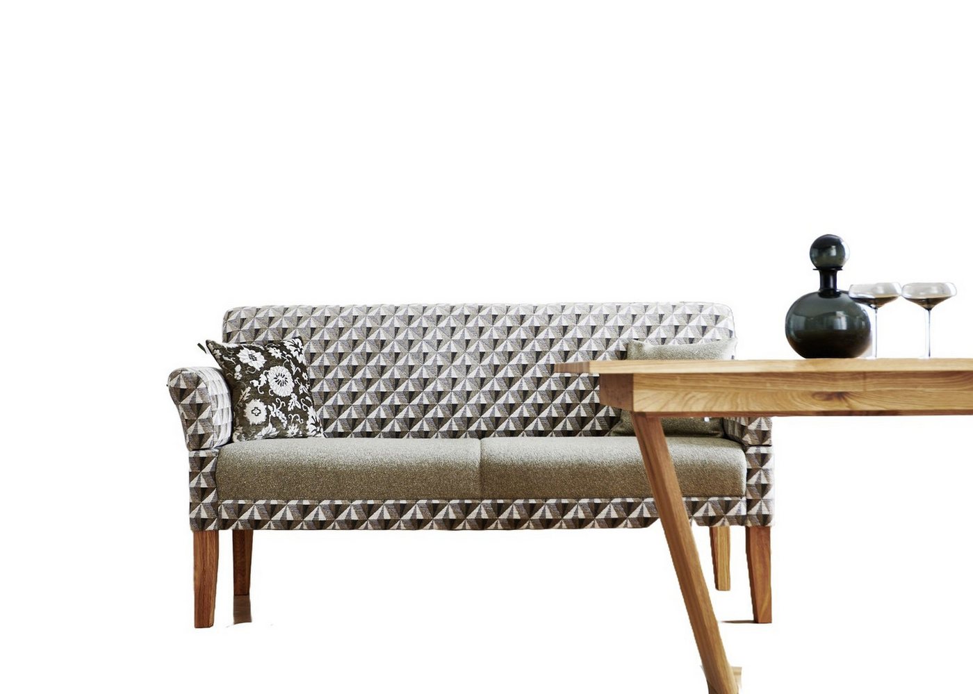 Natur24 Essbank Küchensofa Tischsofa Wien 127x71 Blau Braun Natur24 Essbank Küchensofa Tischsofa Wien 127x71 Blau Braun von Natur24
