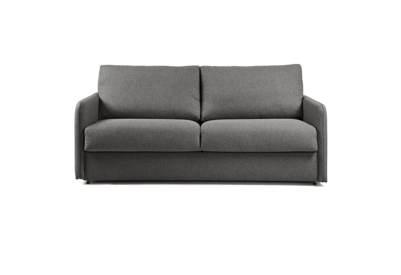 Natur24 Schlafsofa Schlafsofa Kymoon 160cm Polyurethan schwarz Couch Schlafzimmer Natur24 Schlafsofa Schlafsofa Kymoon 160cm Polyurethan schwarz Couch Schlafzimmer von Natur24