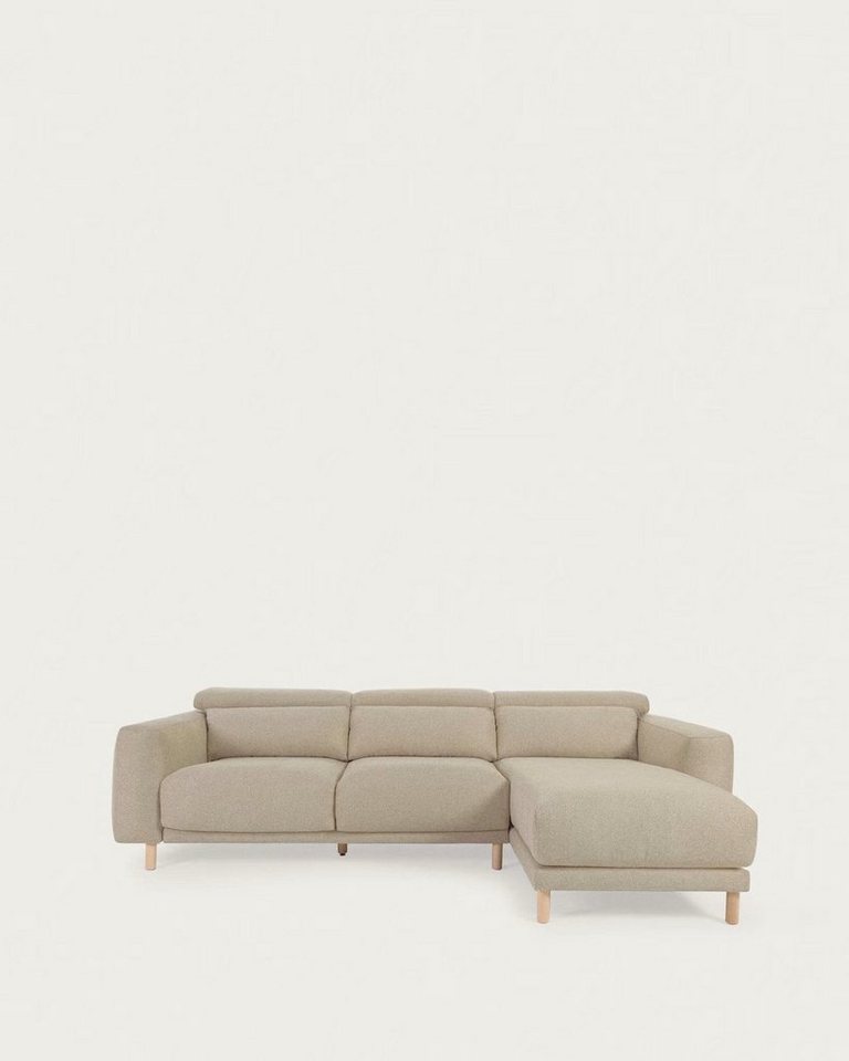 Natur24 Sofa 3-Sitzer Sofa mit Chaiselongue rechts Singa 296 x 180 x 98 cm Beige Natur24 Sofa 3-Sitzer Sofa mit Chaiselongue rechts Singa 296 x 180 x 98 cm Beige von Natur24