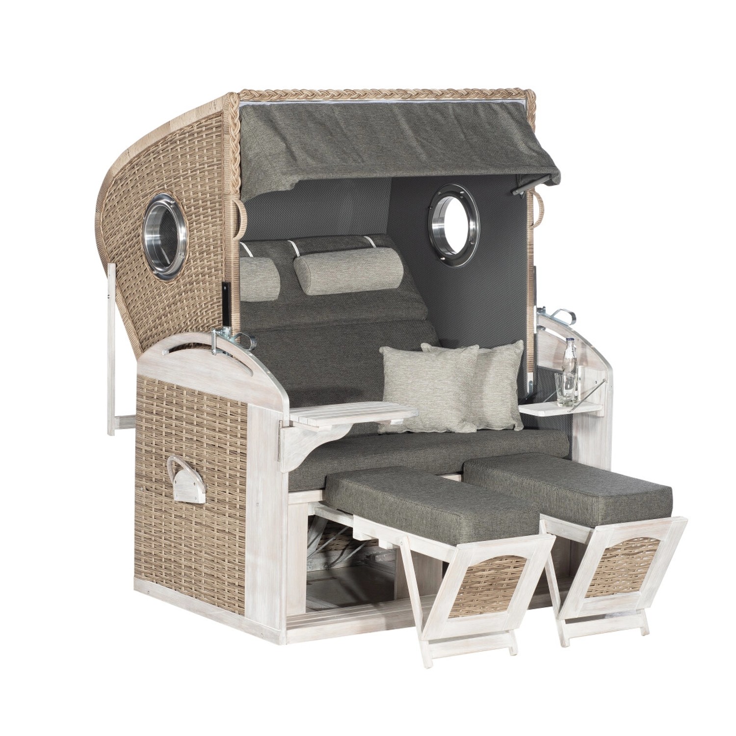 Natur24 Strandkorb Rustikal 305 Z Pinie Comfort 2-Sitzer Vintage-Oak Natur24 Strandkorb Rustikal 305 Z Pinie Comfort 2-Sitzer Vintage-Oak von Natur24