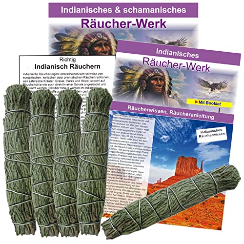 5 x ZEDER Zedernspitzen Smudge 10-12 cm Kräuter Bündel. Räuchern + Ausräuchern + Hausreinigung + Rauhnächte mit Booklet. 81249-5 5 x ZEDER Zedernspitzen Smudge 10-12 cm Kräuter Bündel. Räuchern + Ausräuchern + Hausreinigung + Rauhnächte mit Booklet. 81249-5 von Naturheilmittel Heilsteine Methusalem GmbH Neu-Ulm