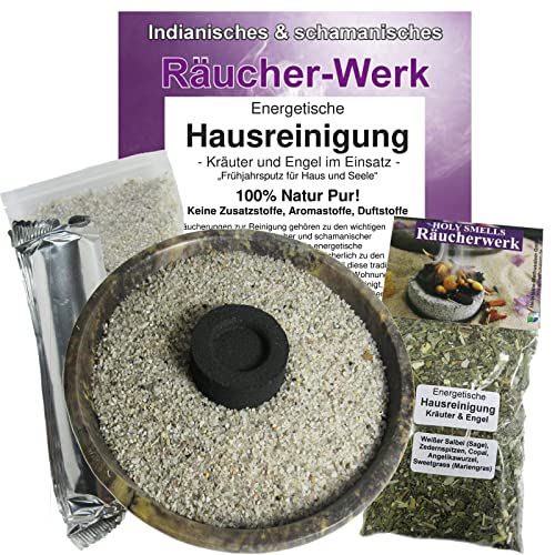 Naturheilmittel Heilsteine Methusalem GmbH Neu-Ulm Energetische Hausreinigung KRÄUTER & Engel zum RÄUCHERN + AUSRÄUCHERN von Haus & Wohnung 5-TLG Set 12cm Räucherschale + ZUBEHÖR. 81096 Naturheilmittel Heilsteine Methusalem GmbH Neu-Ulm Energetische Hausreinigung KRÄUTER & Engel zum RÄUCHERN + AUSRÄUCHERN von Haus & Wohnung 5-TLG Set 12cm Räucherschale + ZUBEHÖR. 81096 von Naturheilmittel Heilsteine Methusalem GmbH Neu-Ulm