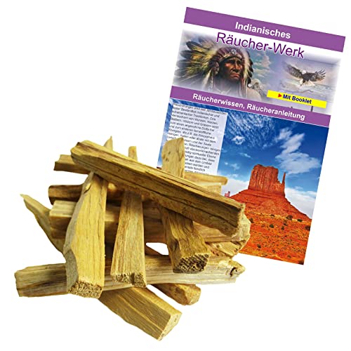 Palo-Santo Räucherholz Holz 12x 4-6cm Sticks Natürliche Räucherstäbchen zum räuchern für Rauhnächte + Schutz + Hausreinigung + Meditation. Mit Räucheranleitung, Beschreibung, Booklet. 81051-7 Palo-Santo Räucherholz Holz 12x 4-6cm Sticks Natürliche Räucherstäbchen zum räuchern für Rauhnächte + Schutz + Hausreinigung + Meditation. Mit Räucheranleitung, Beschreibung, Booklet. 81051-7 von Naturheilmittel Heilsteine Methusalem GmbH Neu-Ulm