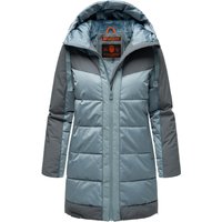 Navahoo Steppjacke "Samtkätzchen", mit Kapuze, Modischer, gesteppter Damen Winter Kurzmantel von Navahoo