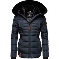 Navahoo Winterjacke "Melikaa", mit Kapuze, edler Kurzmantel mit abnehmbarem Kunstfellkragen von Navahoo