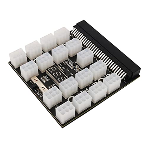 Mining Adapter Konverter Server 12V 17x 6pin Netzteil Board Adapter Konverter für Power Board Power Board von Navna