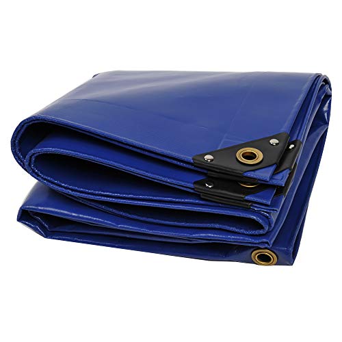 NEMAXX Premium Tarpaulin with Eyelets, 650 g/m² PVC, Waterproof & Tear-Resistant, High-Quality Universal Tarpaulin for Lorries, Pools, Wood, Garden Furniture, 300 x 600 cm von Nemaxx