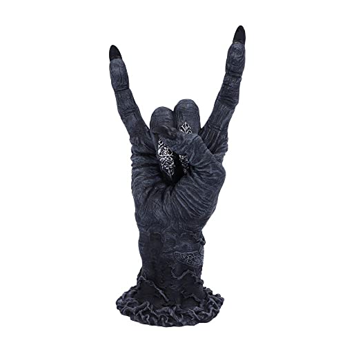 Nemesis Now Baphomet's Horror Hand Figur Polyresin schwarz Silber One Size von Nemesis Now