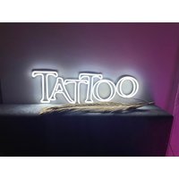 Tattoo-Liebhaber-Kunst, Tattoo-Leuchtreklame Tattoo-Zeichen Wanddekor Tattoo-Led, Geschenk Für Sie, Tattoo-Wanddekor, Tattoo-Lichtdekor-Schildstudio von NeonOnShop