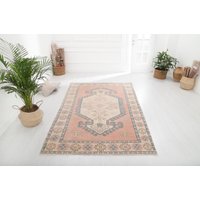 Bunter Teppich, Kelimteppich, 150x250 Handteppich, Vintage Handgeknüpfter Kelimteppich, Teppich, 916 von NeutralRugs