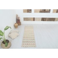 Oushak Teppichläufer, Vintage Teppich 700x250, Boho Läufer, Handgewebter Teppich, Teppich, Oushak Läufer, 12154 von NeutralRugs