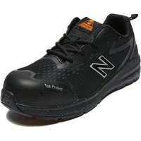 New Balance - Logic Halbschuh Schwarz/Orange - T.43 - S4MIDLOGIBLK2E95 von New Balance