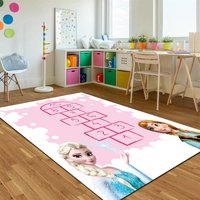 Hopscotch Spielteppich/Kinderzimmer Dekor Rutschfeste Spielmatte Kindergeburtstagsgeschenk Geschenk Für Kinder Spielzimmer Teppich von NewCarpetWorld