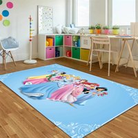 Prinzessinnen Teppich, Teppich Für Mädchen, Mädchenzimmer Niedlicher Kinderzimmer von NewCarpetWorld