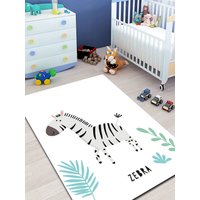 Zebra Teppich/Für Kinder Spielteppich Kinderzimmer Geschenk von NewCarpetWorld
