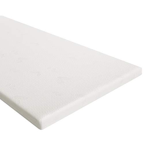 Matratzentopper 7cm Gelschaum Topper, Gel Memory Topper Matratzenauflage für Bett Boxspringbett Sofa (140x190cm) von Newentor