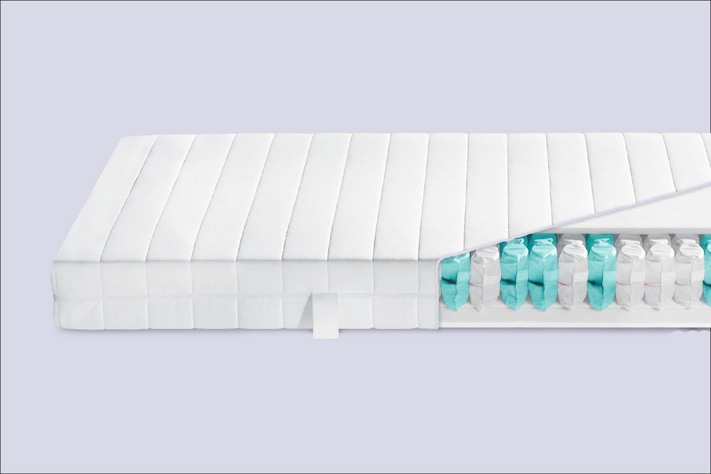 Taschenfederkernmatratze Basic mit 7 Liegezonen, Nightlife, 16 cm hoch, flexible Anpassung an die Körperkontur, intensive Luftzirkulation von Nightlife
